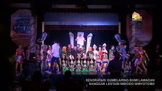 #BUDAYA_JAWA #SENDRATARI GUMELARING BUMI LAWADAN - SANGGAR LESTARI WIDODO WIRYOTOMO TULUNGAGUNG screenshot 2