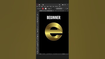 Adobe Illustrator 2025 Tips - How to Create 3d Gradient Logo Design Process #gfx_greatmind #short