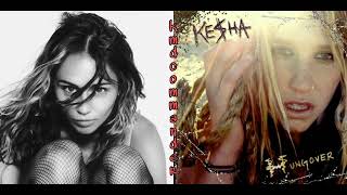Miley Cyrus/Kesha | Used to be hungover [flipped mashup]