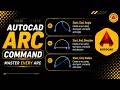 Chapter - 03 (Part 02) | ARC Command Complete Tutorial | Start Center Angle Explained | CAD Decode