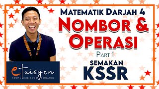 MATEMATIK DARJAH 4 Semakan KSSR : Bab 1 Nombor dan Operasi (Part 1)