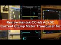 Review Hantek CC-65 AC/DC Current Clamp Meter Transducer for Digital Multimeter Oscilloscope with BN
