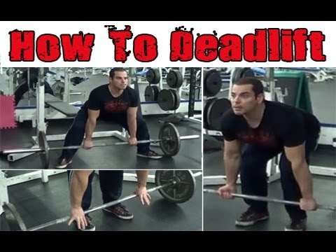 deadlift back pain How To Deadlift