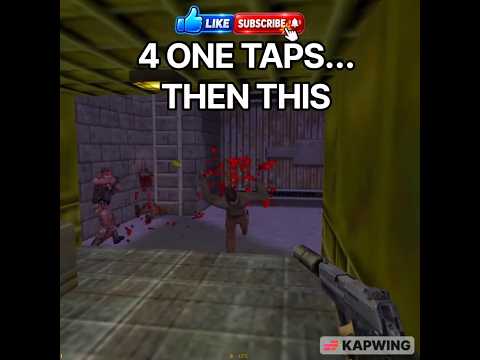 4 USP One-Taps… Then CS 1.6 Said NO 💀 | #shorts by CS 1.6 Nostalgia XCEEDW