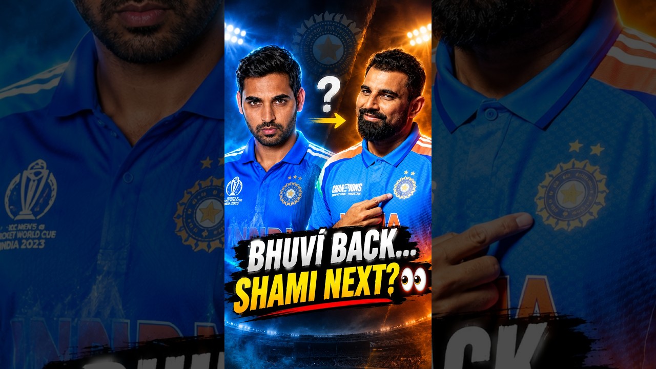 Why Bhuvneshwar Kumar Is Back in Team India? 👀🔥