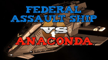 FAS vs Anaconda PvP - Elite Dangerous
