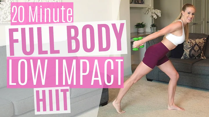 20 Min FULL BODY FAT BURN HIIT / LOW IMPACT / NO R...