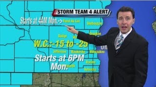 Wisconsin residents bundle up as arctic air settles in