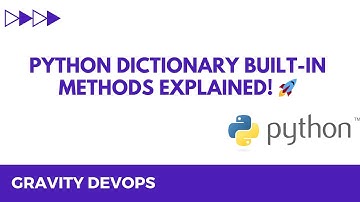 Python Dictionary Built-in Methods Explained! 🚀