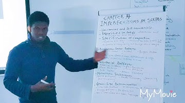 An Introduction to Material Science and Engineering Chapter 4: Imperfections in Solids