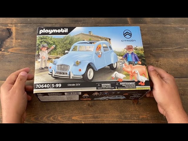 PLAYMOBIL CITROEN 2CV 70640 DE 2023 UNBOXING EN FRANCAIS