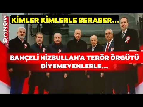 Bahçeli ve HÜDA PAR lideri Aynı Karede! Fatih Portakal İktidarın İkiyüzlülüğünü Tek Tek Anlattı