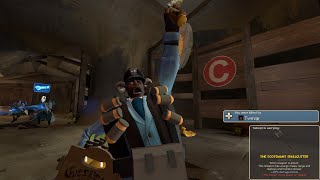 Team Fortress 2: 100 training bots on Degroot Keep
