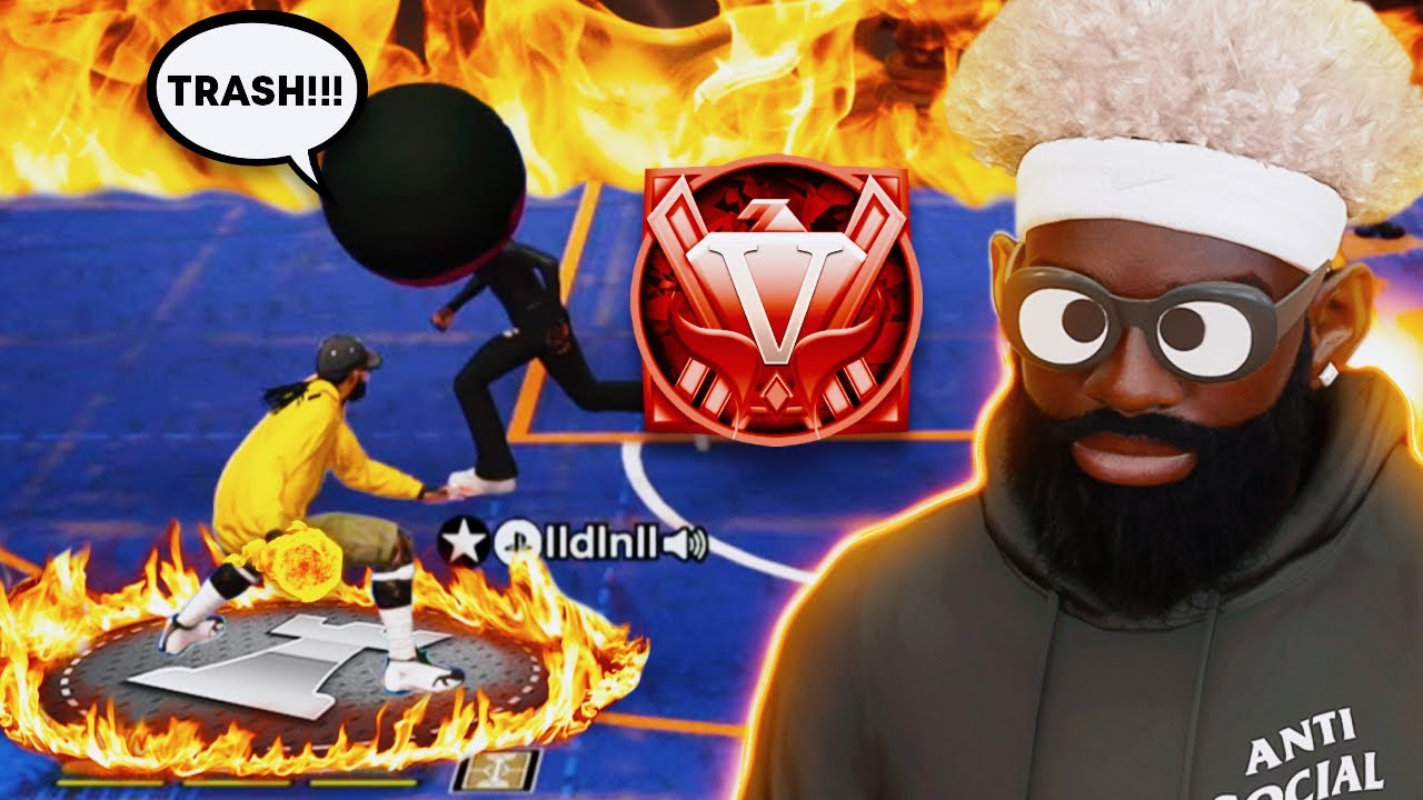 I PULLED UP ON 2 VETERAN 5 BIG HEAD TRASH TALKERS ON NBA 2K25... (IT GOT TOXIC)