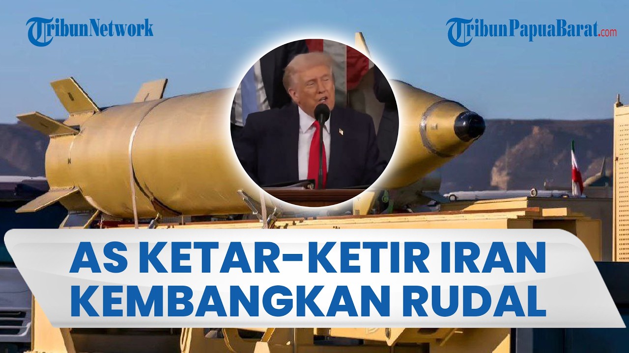 DONALD TRUMP KETAR-KETIR Iran Disebut Sedang Kembangkan Rudal yang Segera Capai AS