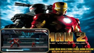 Game Iron Man 2 Seru Di Android Cuma 30Mb Offline screenshot 1