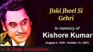 Jiski Jheel Si Gehri Aankhon Mein l Kishore Kumar, Mehbooba (1976)