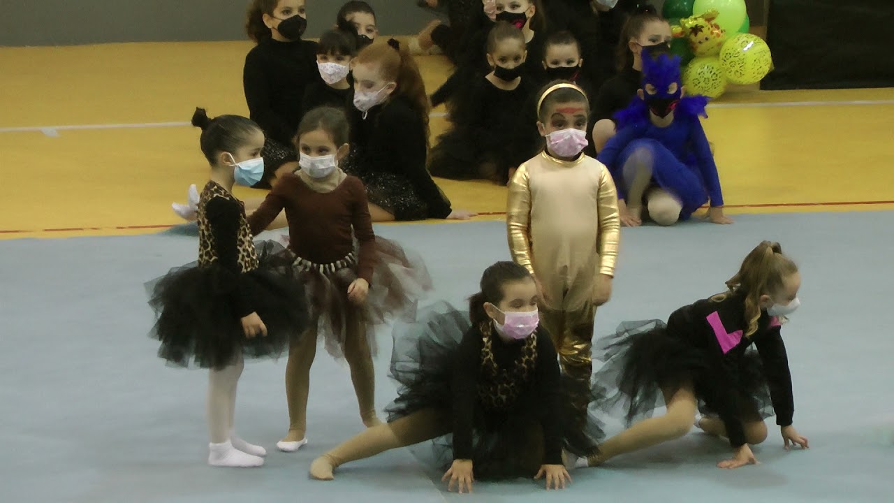 CLUB GIMNASIA ANGELS.FESTIVAL DE NAVIDAD.EL REY LEON