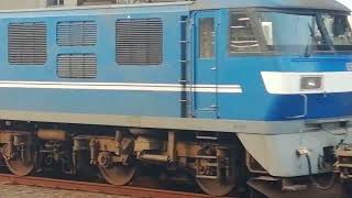 積載がw。EF210 110新塗装機牽引新南陽発名古屋タ行1094レ名古屋通過