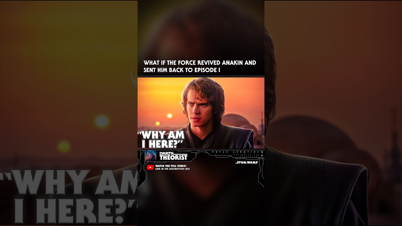 Palpatine Defeat | What If The Force Revived Anakin and Sent Him Back to Episode I? #Shorts