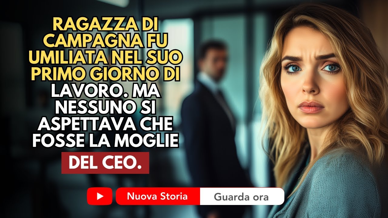 Ragazza Di Campagna Fu Umiliata Nel Suo Primo Giorno Di Lavoro. Ma Nessuno Si Aspettava Che Fosse...