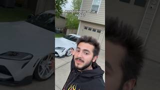 How to survive social media?#eddysoto #contentcreator #bmw #supra #cartok