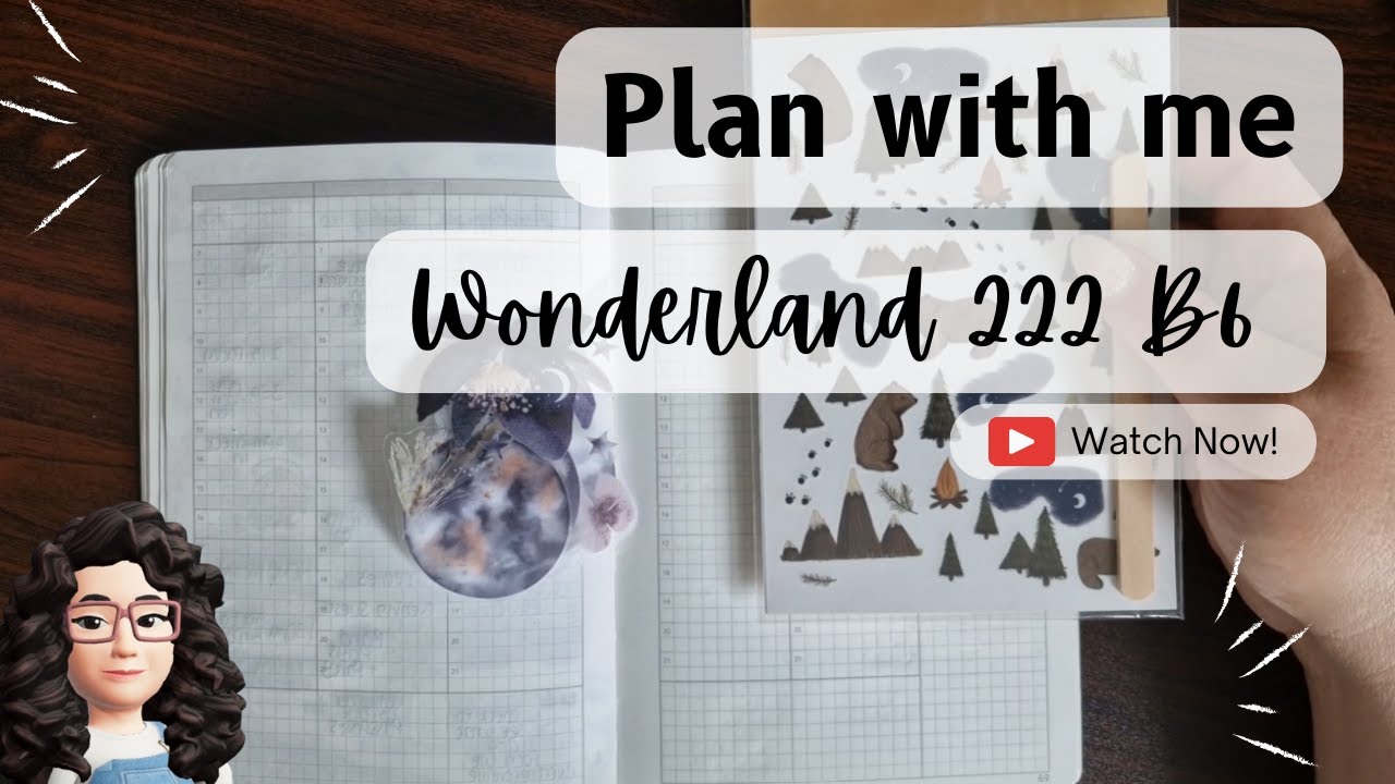 Планируйте вместе со мной | Wonderland 222 B6 Недельный план — планировщик без даты на 23–29 октя...