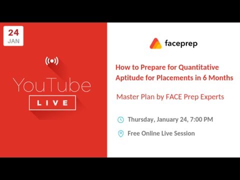 How to Prepare for Quantitative Aptitude for Placements in 6 Months