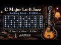 C Major Lo-Fi Jazz Backing Track - 91 BPM