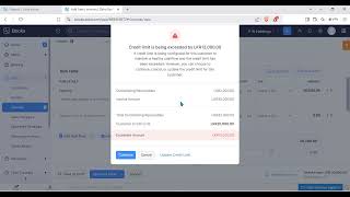 Enable Credit Limit