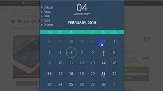 Free Download Multipurpose Responsive PHP AJAX Calendar