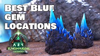 Where to Find BLUE GEMS - Ragnarok - Ark Survival Ascended.