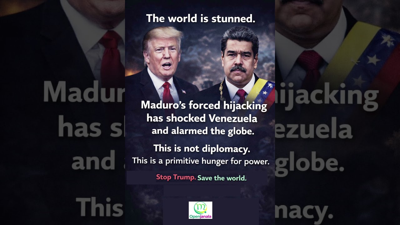What's the Crime of Maduro ?  