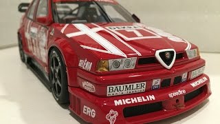 1/18 Autoart Alfa Romeo 155 V6 Ti DTM 1993 Hockenheim Winner - YouTube