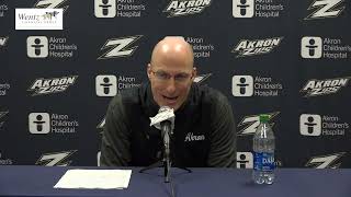2021-22 Akron Zips Men's Basketball - Post-game Press Conference w/John Groce vs. BGSU - 2/22/22