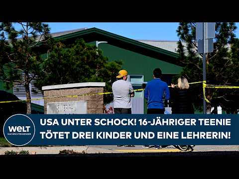 USA: Bloodbath at Oregon elementary school! 16-year-old teen kills three children and a teacher!