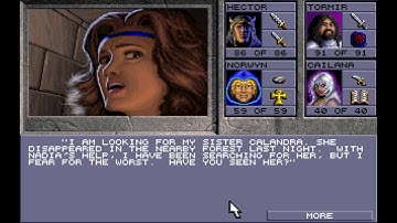 Eye of the Beholder II Longplay - 003 - Temple Level 1 Walkthrough