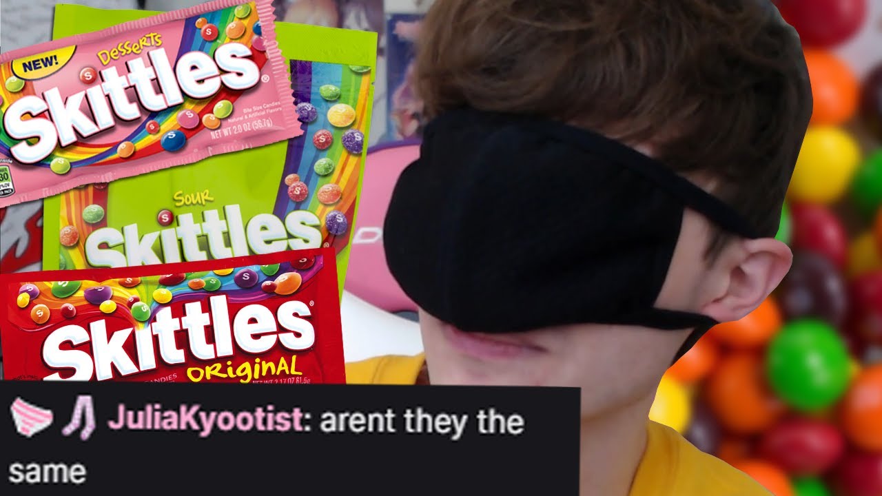 I Did a Blind Skittles Taste Test to Prove Them Wrong