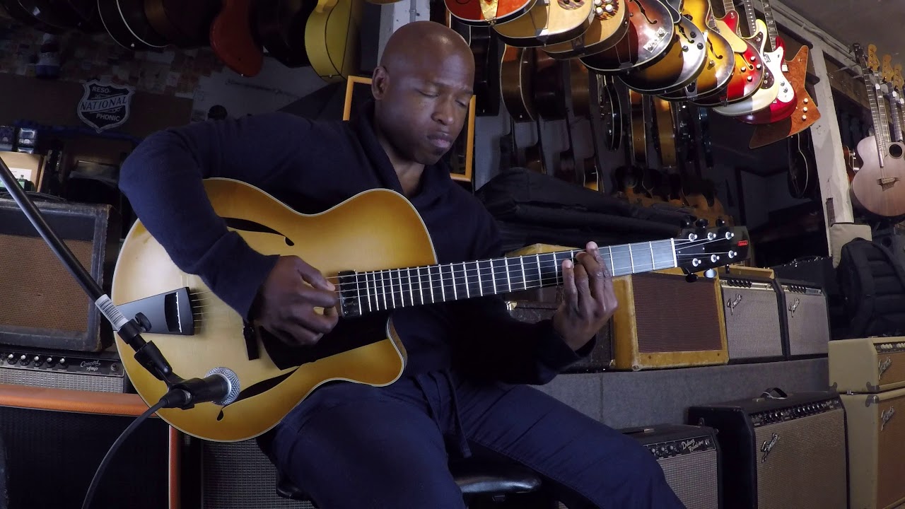 Tim Frick Archtop Played By Terrence Brewer