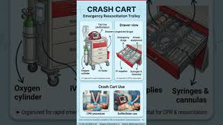 CRASH CARD _Life saving emergency trolley #CrashCart #EmergencyEquipment #CodeBlue #LifeSaving