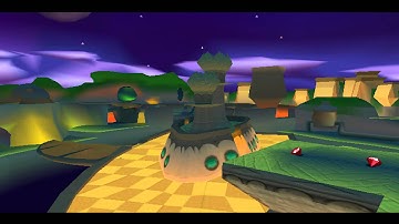 Spyro 2: Gateway to Glimmer (PS1) walkthrough - Breeze Harbor