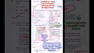 UPSC CAPF AC ELIMINATION TRICKS PYQ 2025