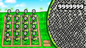 Merging a MAX LEVEL PLANT