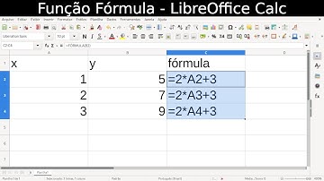 Função Fórmula - LibreOffice Calc