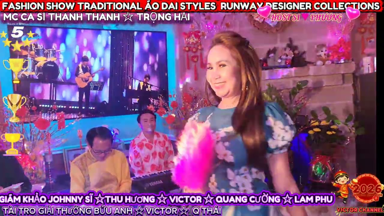 FASHION SHOW TRADITIONAL ÁO DAI STYLES  RUNWAY DESIGNER COLLECTIONS 