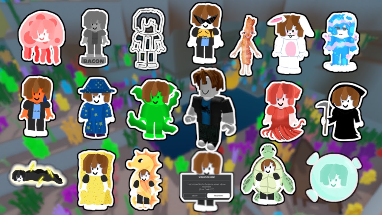 FIND the BACONS *How To Get ALL 19 NEW Bacons and Badges* AQUATIC WORLD!  Roblox 