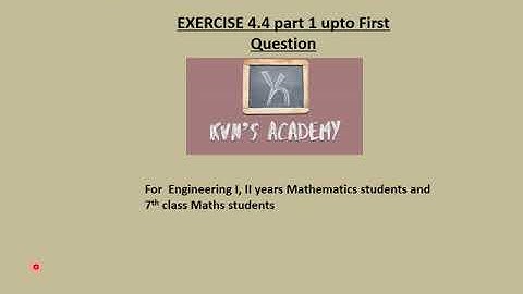 exercise 4.4 upto 1st  question, chapter 4 Simple equations, Class 7, NCERT,