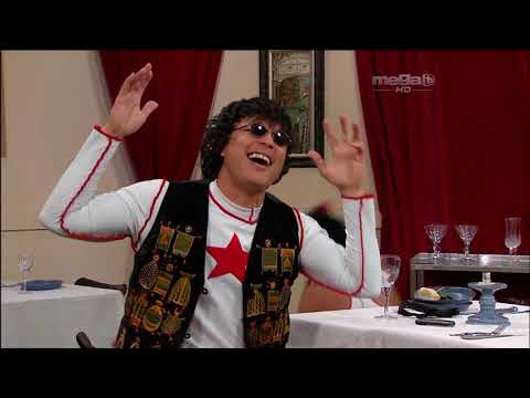 Cristinito en el restaurant como camarero!! no se pierdan la discusion con la novia!