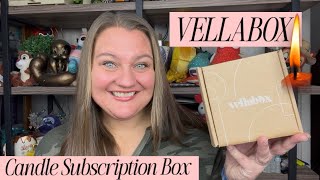 Best Candle Subscription Box! Perfect Gift Idea! VELLABOX Unboxing & Review 🕯️ Coupon Code 50% OFF