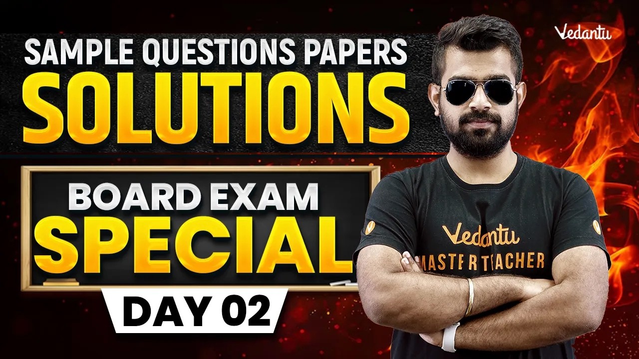 Sample Question Papers Solutions | Day 02 | Board Exam Special | Class 10 CBSE 2026 | Shimon Sir